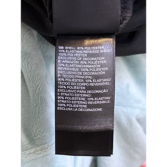 The North Face Women’s WindWall Reversible Pullover Jacket Size L Black/Blue - Picture 3 of 13